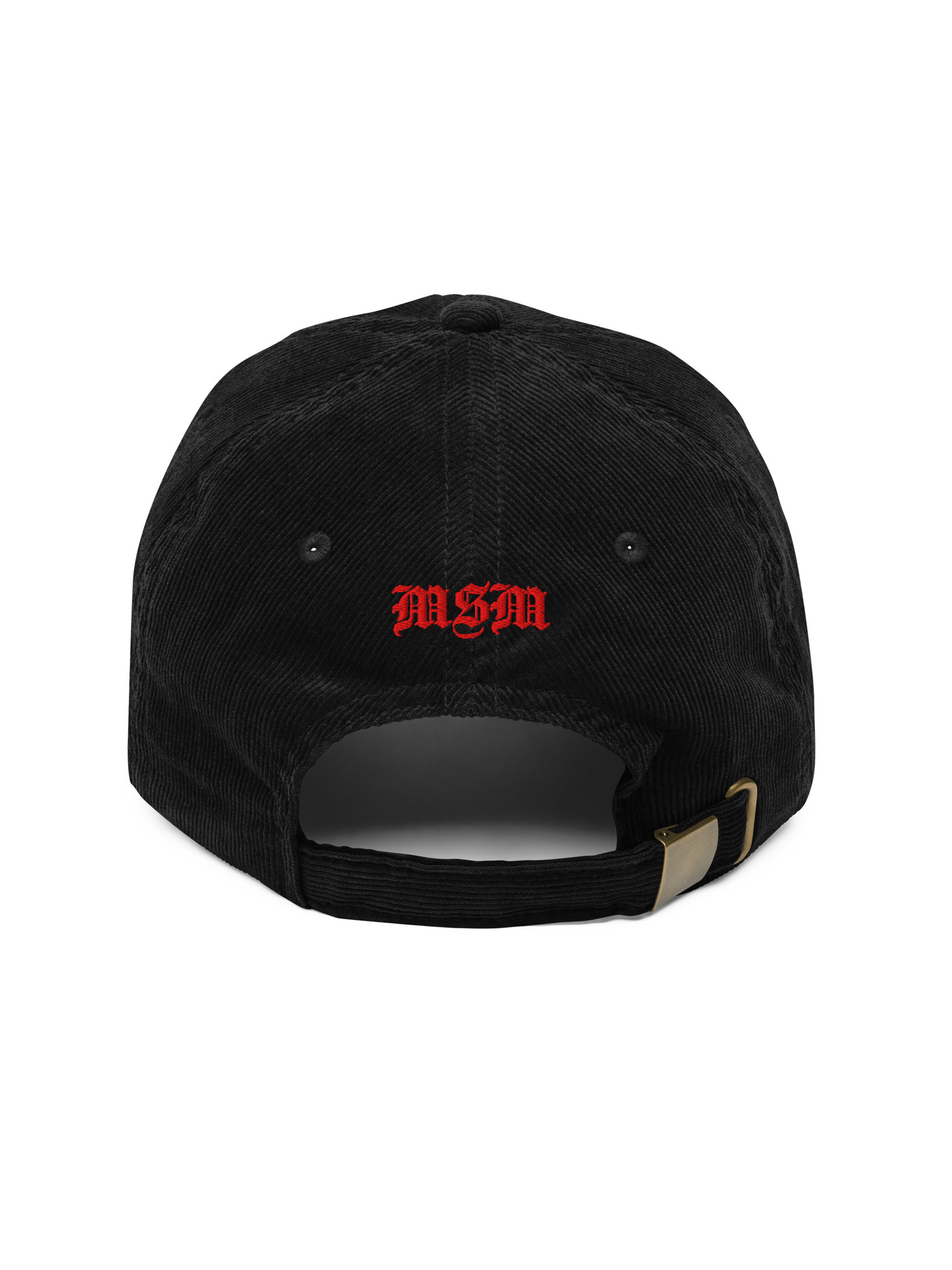 morirsinmiedo — gorra de pana negra