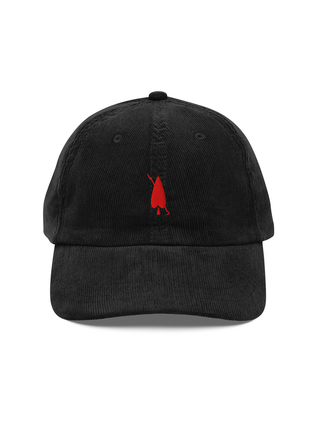 morirsinmiedo — gorra de pana negra